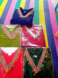 Embroidered Kurta Set
