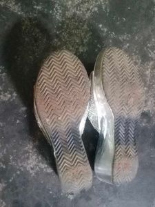 New Look Silver Embellished Heels