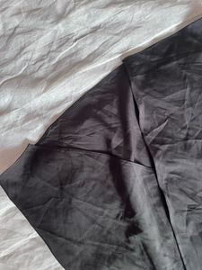 Chic Black Wrap Skirt