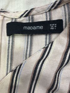 Madame Striped Jumpsuit