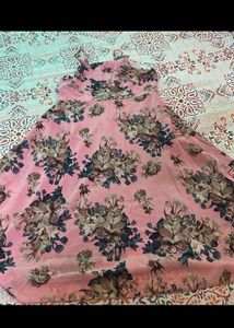 Beautiful Floral Print Maxi Dress