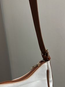Stylish White Hobo Bag