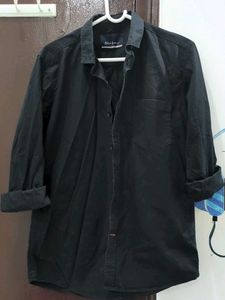 Classic Black Casual Shirt