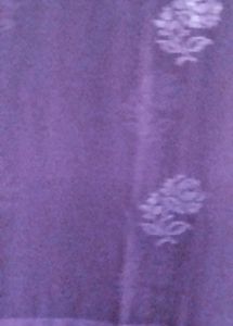 Embroidered Purple saree