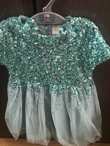 Beautiful Cherry Crumble Party Wear Dress