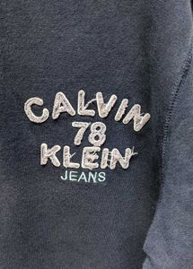 Calvin Klein Jeans Quarter-Button Sweatshirt