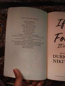 If It's Not Forever, It's  Love Book