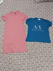 Bodycon dress [ with one T-shirt free]