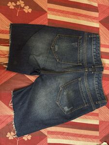 Distressed Denim Jeans