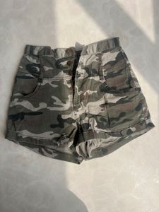 Camo Utility Shorts