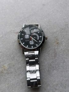 Stylish Silver Analog Watch