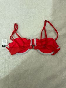 Red Bikini Top - New with Tags