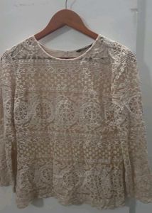 Elegant Lace Long Sleeve Top