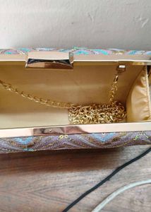 Elegant Embroidered Clutch
