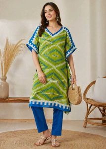 Stylish Kaftan With Pant