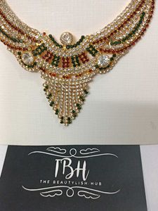 Exquisite Kundan &amp; Stone Necklace Set