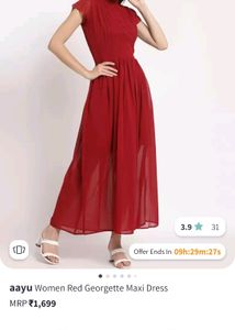 Red Lace Dress
