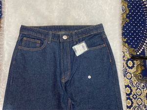 Branded Straight Fit Denim