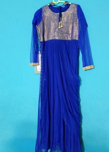 Blue Ethnic Gown