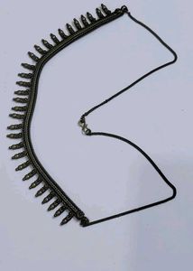 Oxidized Silver Necklace