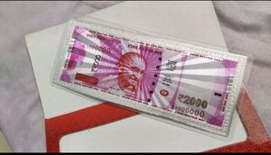 silver...chaandi note....
