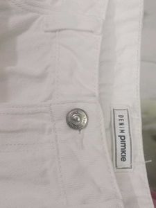 white denim jeans