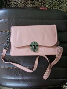 Chic Pink Crossbody Bag