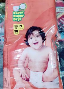 ALFABY BABY DIAPER PANT STYLE MEDIUM SIZE 36 UNIT PACK