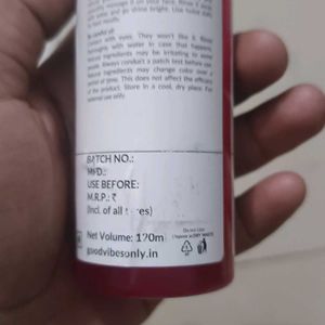 Good Vibes Wine Anti-Ageing Face Wash