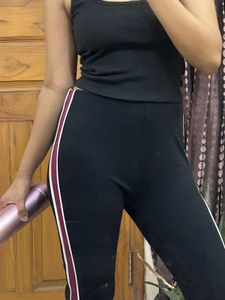 2 pants :-Black Track & brown pant ( fixed p