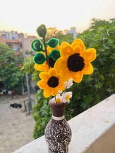 Handmade Sunflower Decor