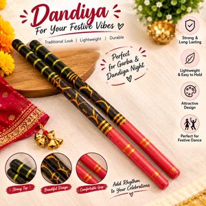 Navratri Dandiya Sticks for Festive Vibes