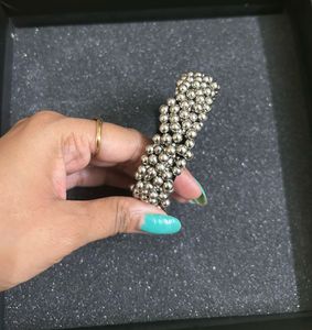 Navratri Black &amp; Silver Bangle