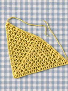 Handmade Crochet Hair Bandana
