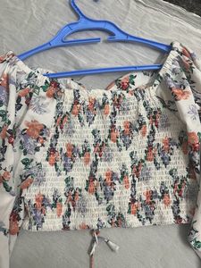 SSS FLORAL CROP TOP