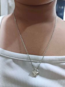 Silver Star Necklace