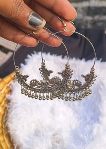 Oxidised Earrings Peacock 🦚 Pack Of 2