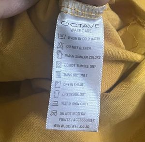 OCTAVE Yellow T-Shirt
