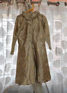 Elegant Brocade Kurta Suit.