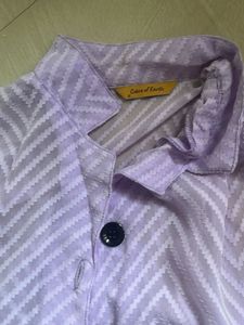 Women's Lilac Chevron top