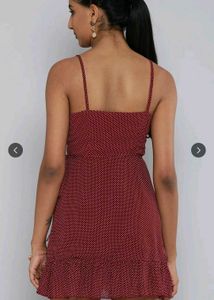 Magre Polka Dot Wrap Dress (XS)