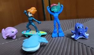 5 kinder Joy ocean theme toys