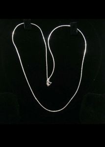Elegant 925 Silver Chain Necklace