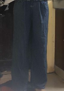 Wide Leg Denim Jeans