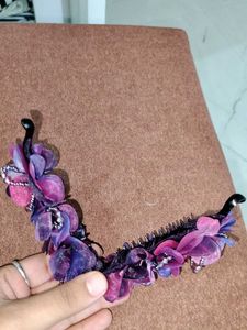 Sparkling Floral Hair Clip