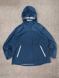 Blue Hooded Jacket