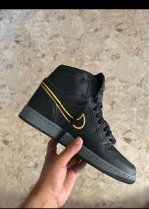 Price for today Black & Gold High-Top Sneaker