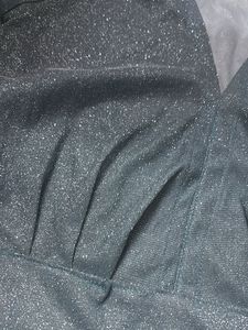 Sparkly Silver Blouse