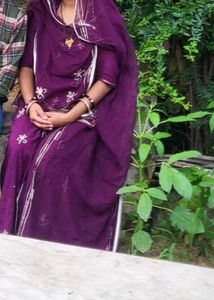 Elegant Purple rajputi dress