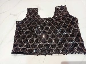 Sparkling Sequin Embellished Party Gown 2pc
